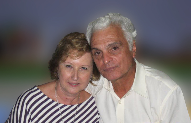 Rosa Riso Pugliesi e Prof. Humberto Pugliesi Netto, fundadores do Fóton